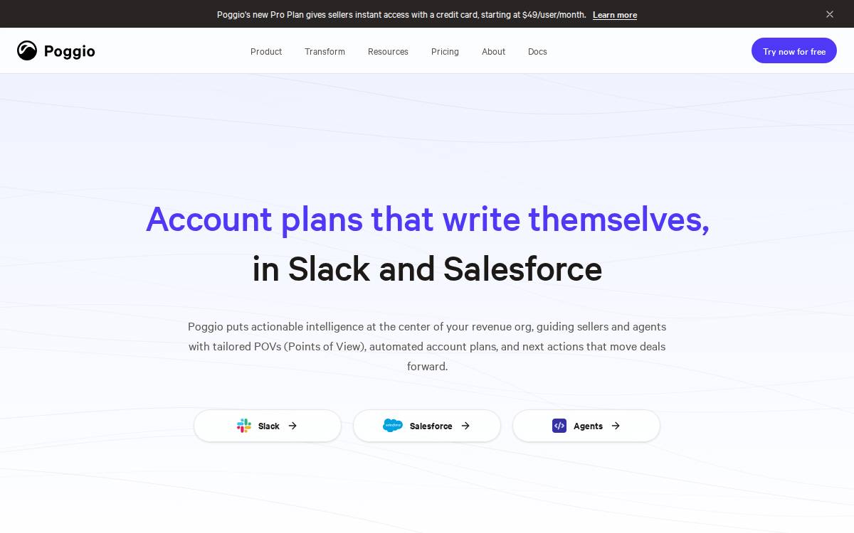 Poggio Labs website preview