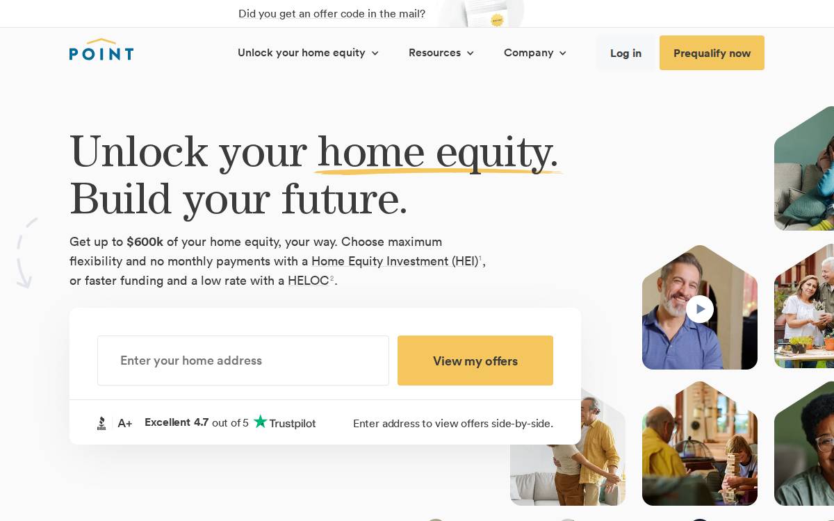 Point website preview