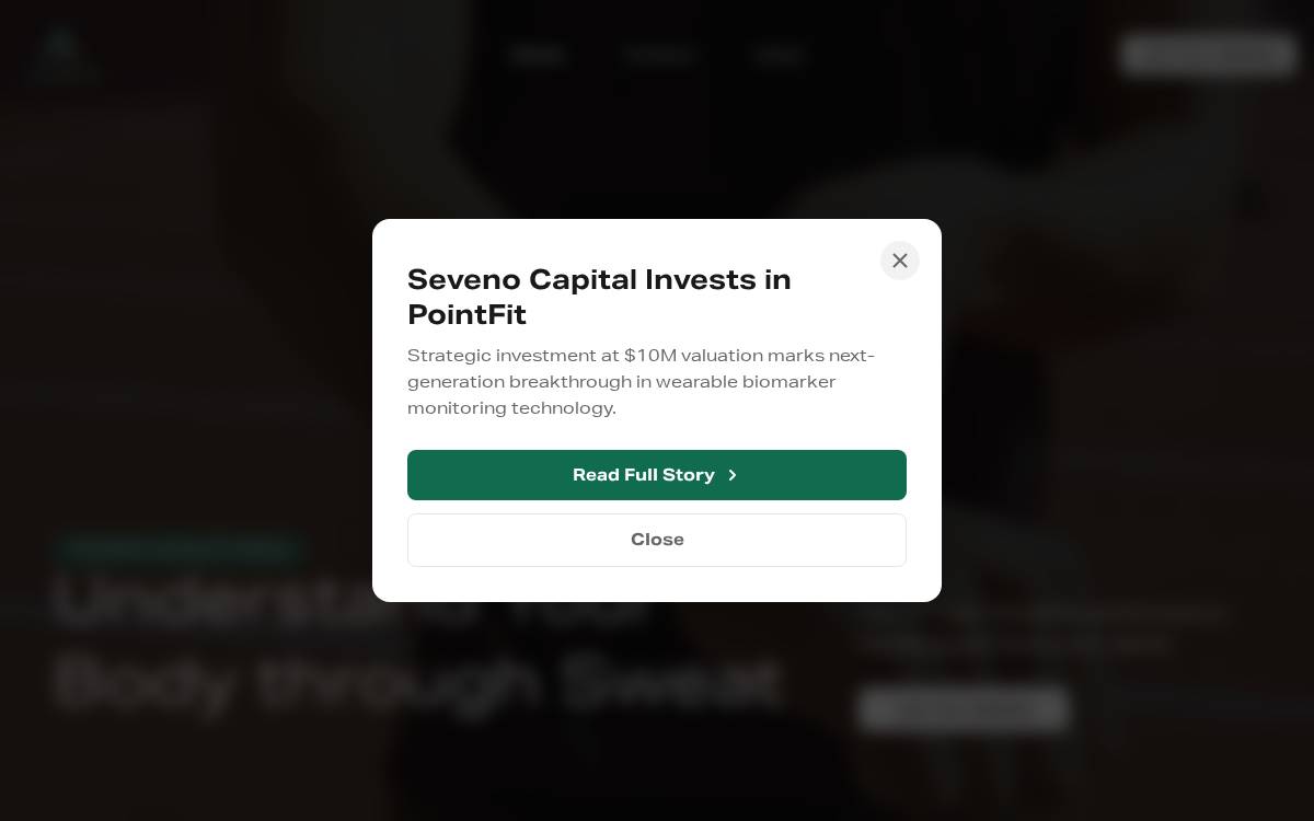 PointFit Technology website preview