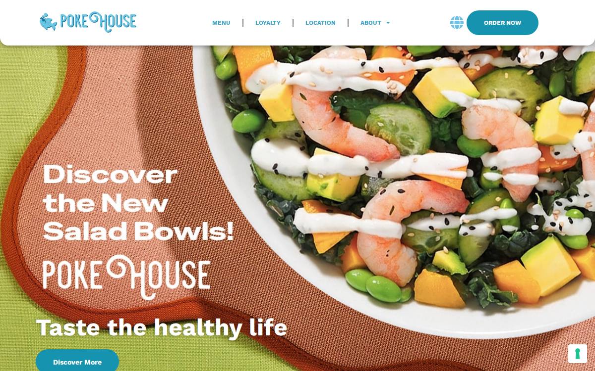 Poke House website preview