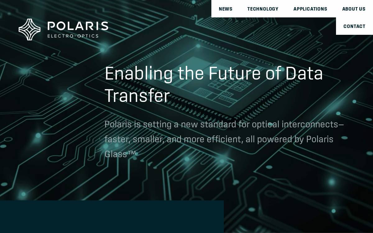 Polaris EO website preview