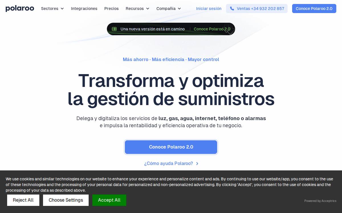 Polaroo website preview