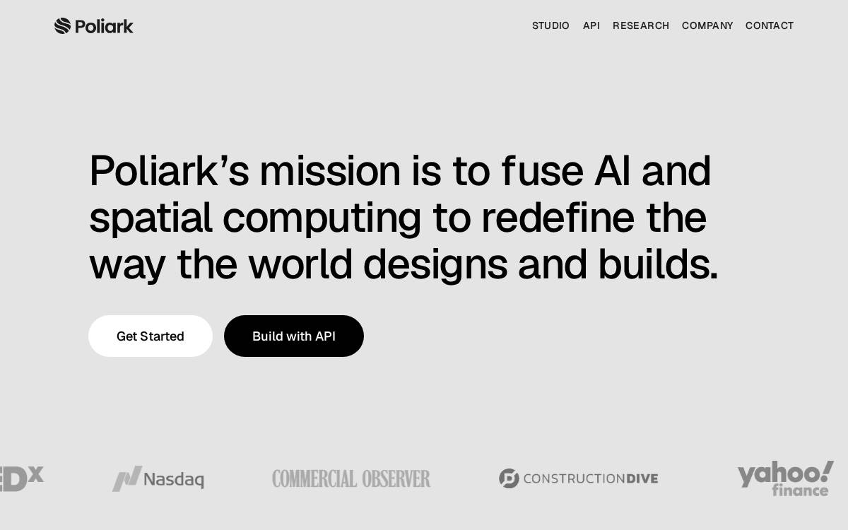 Poliark website preview