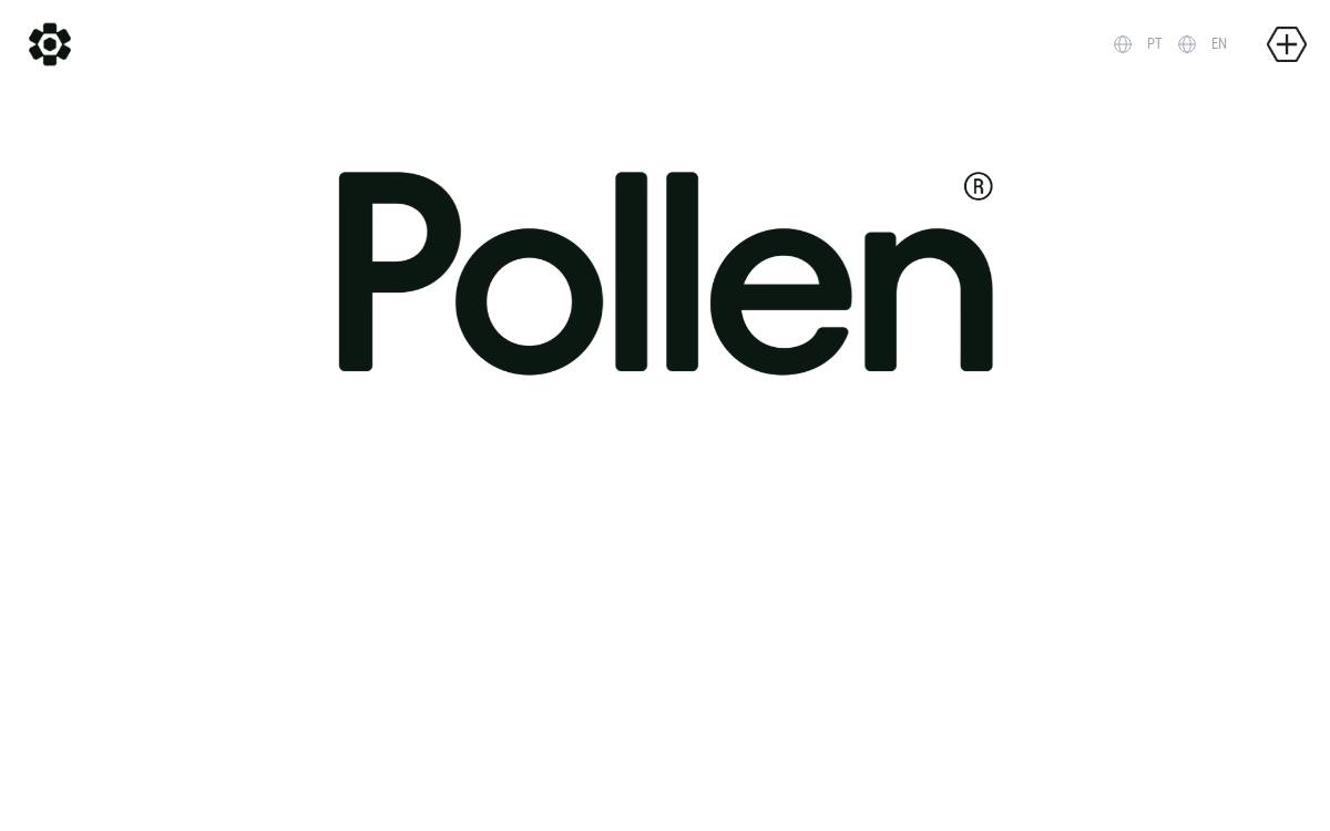 Pollen website preview