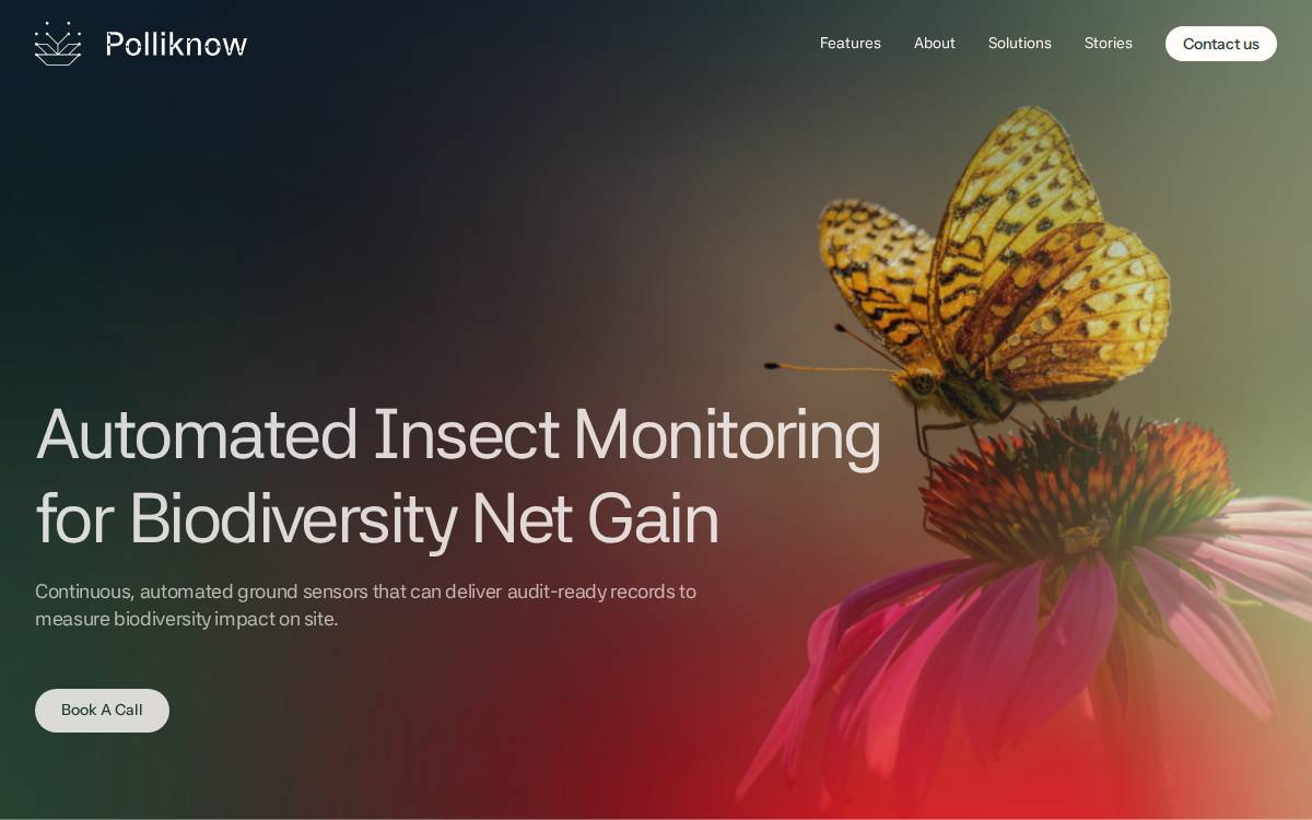 Polliknow website preview