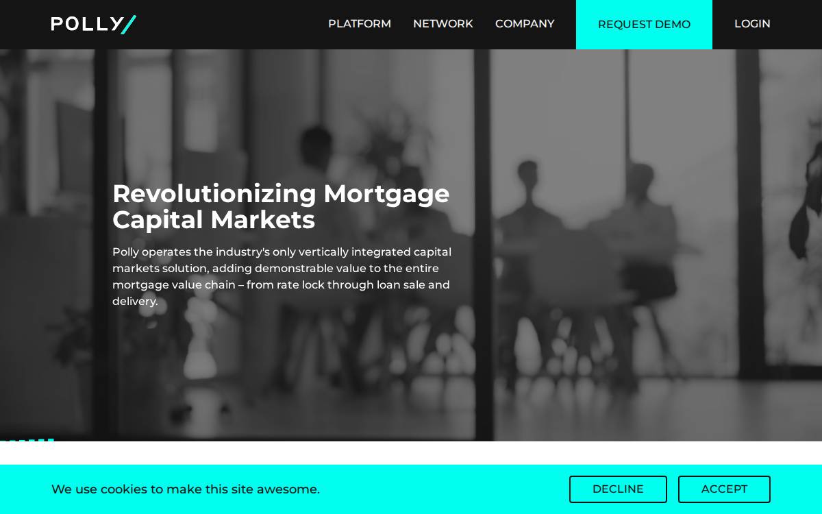 Polly website preview