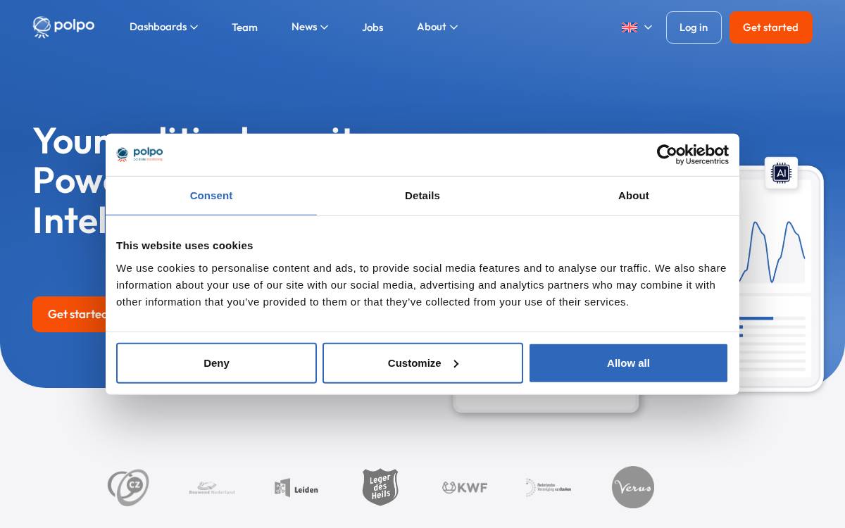 Polpo website preview