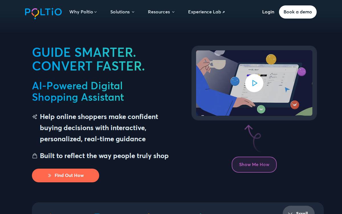 Poltio website preview
