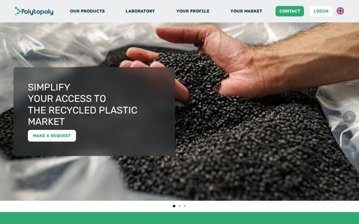 Poly to Poly website preview