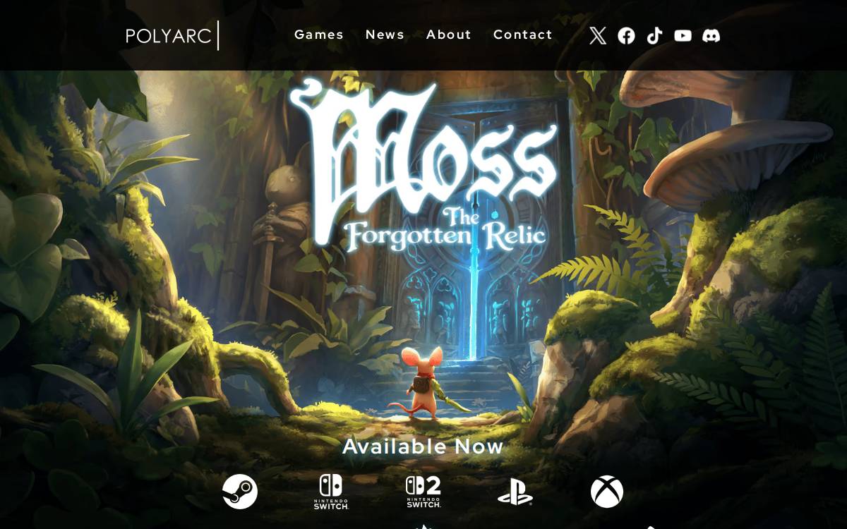 Polyarc website preview
