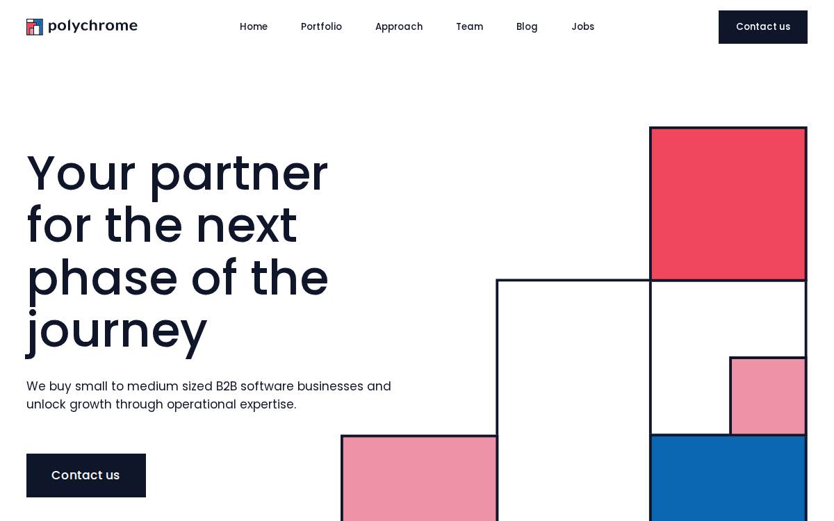 Polychrome website preview