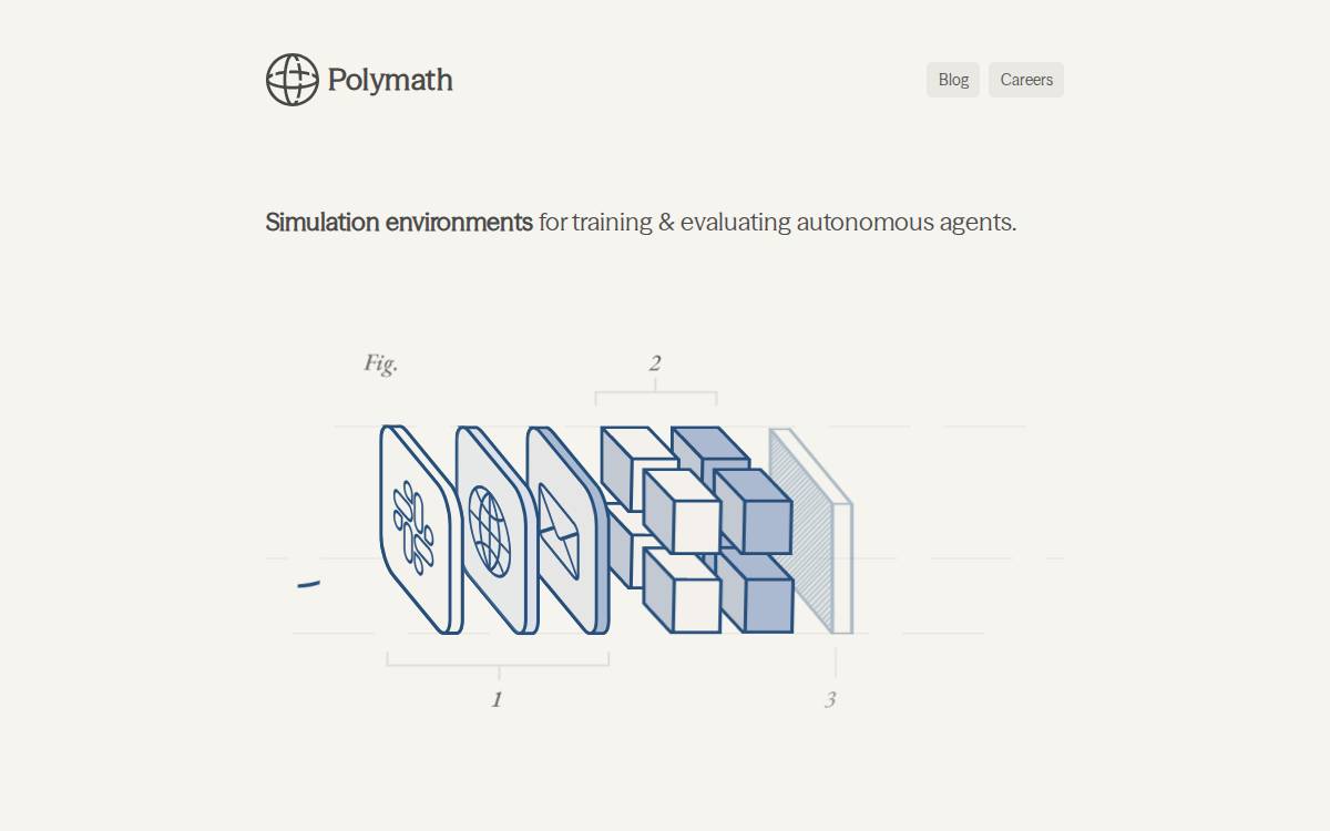 Polymath website preview