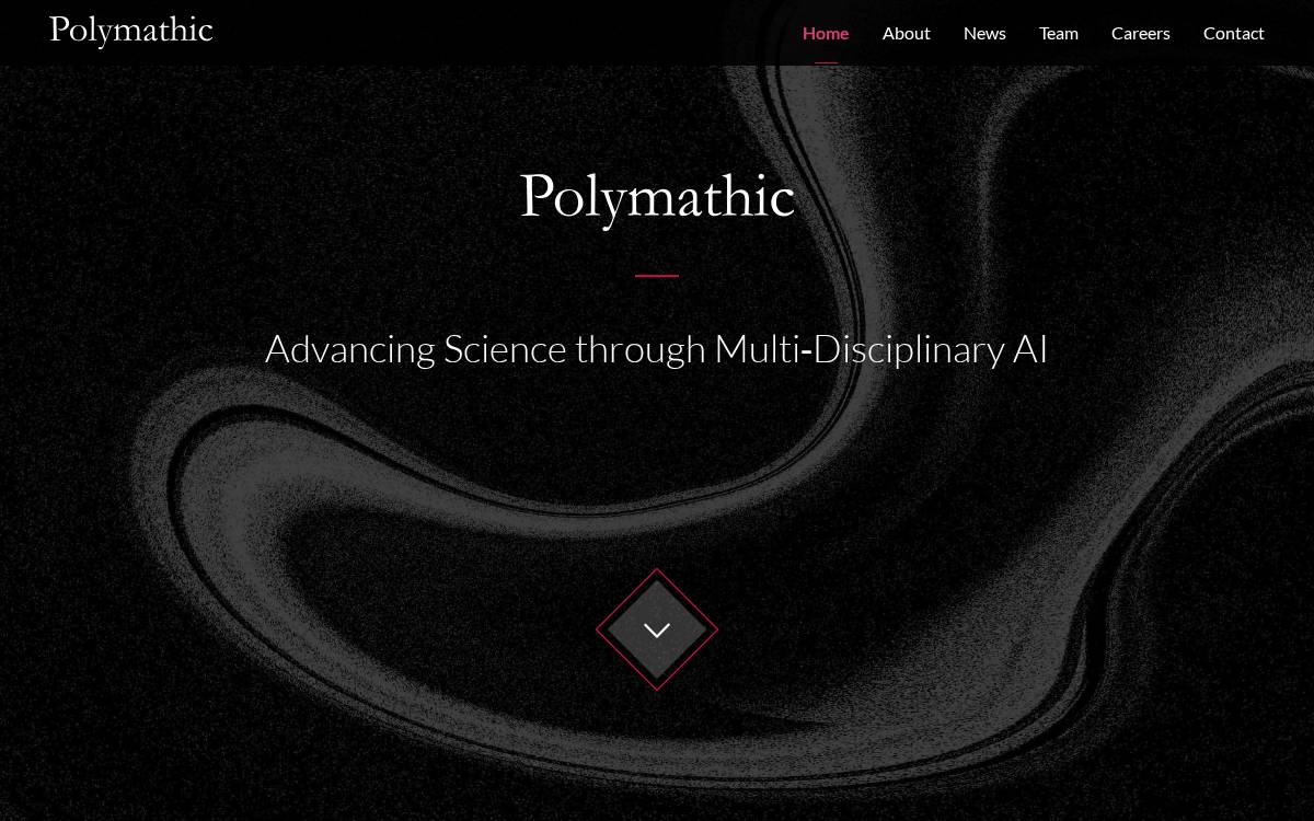 Polymathic Technologies Inc. website preview