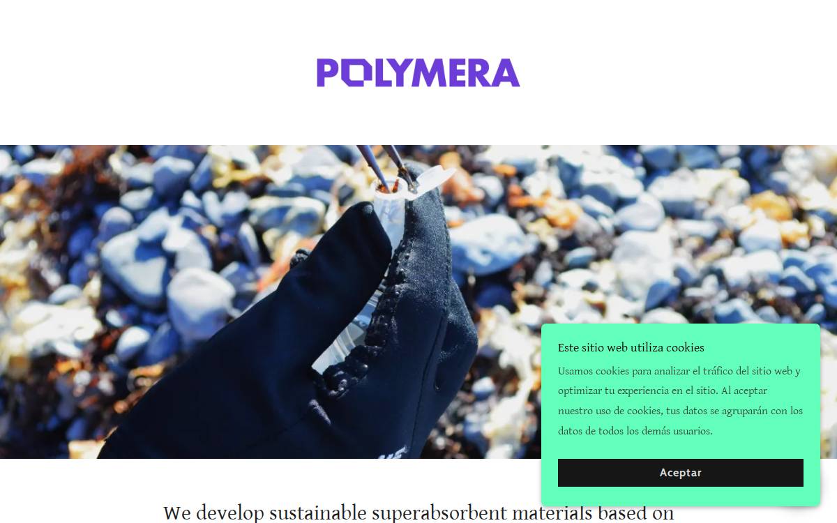 Polymera website preview