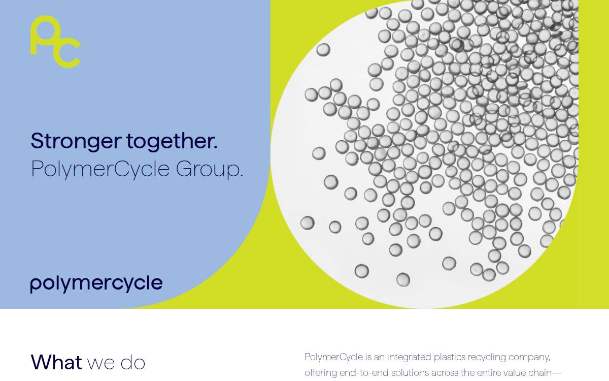 Polymercycle website preview