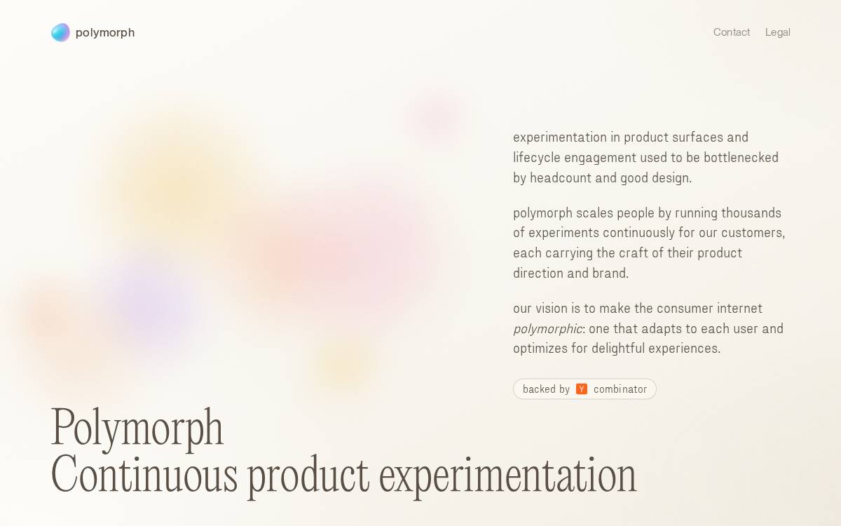 Polymorph website preview