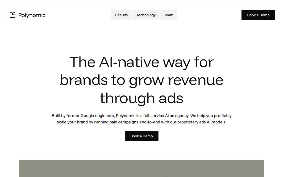 Polynomic website preview