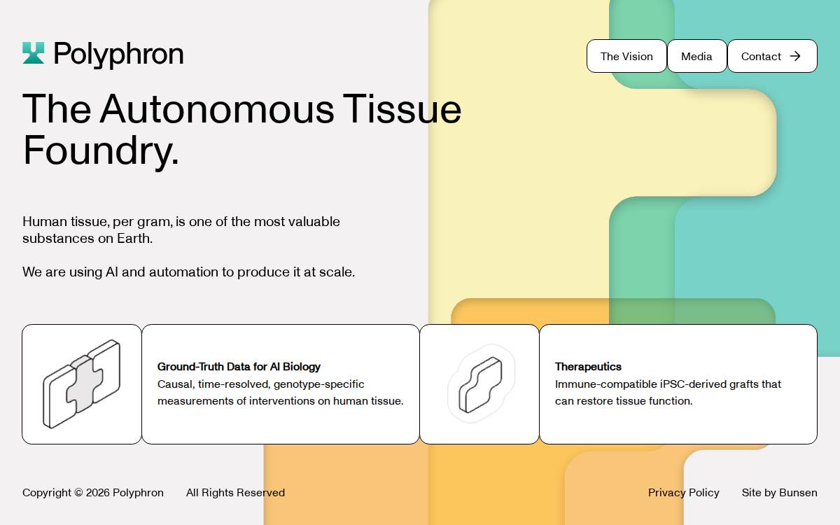 Polyphron website preview