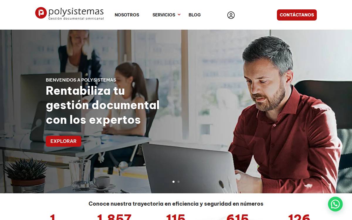 Polysistemas website preview