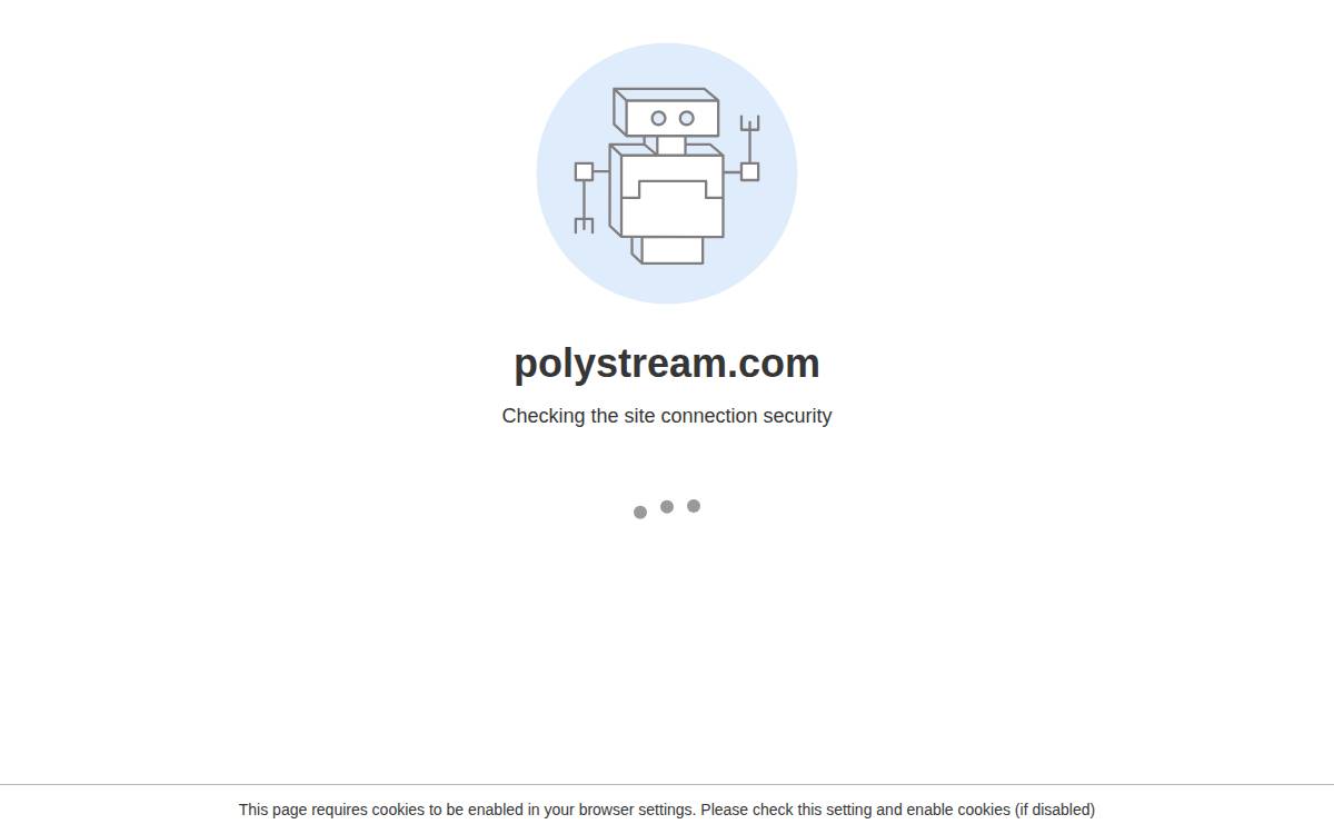 Polystream website preview
