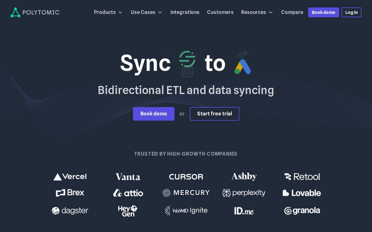 Polytomic website preview