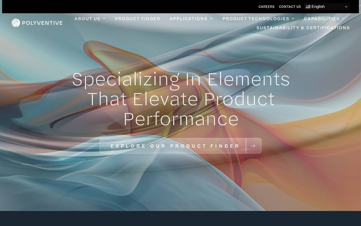 Polyventive website preview