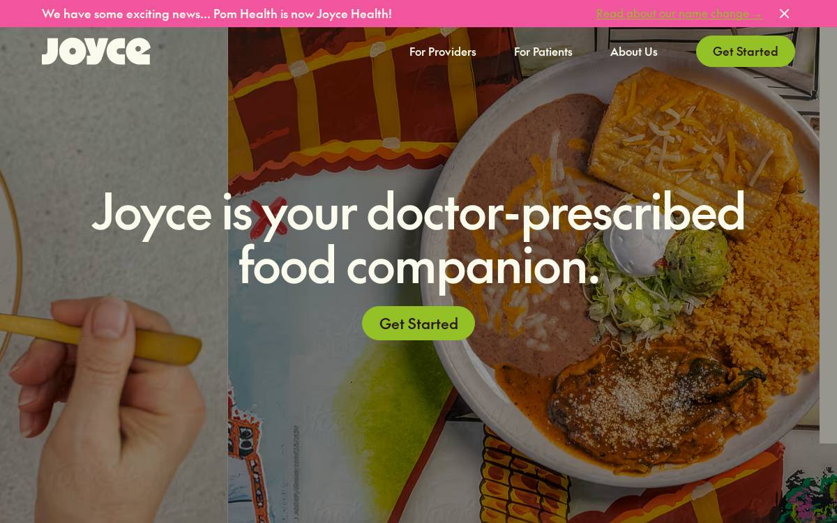 Pomhealth website preview