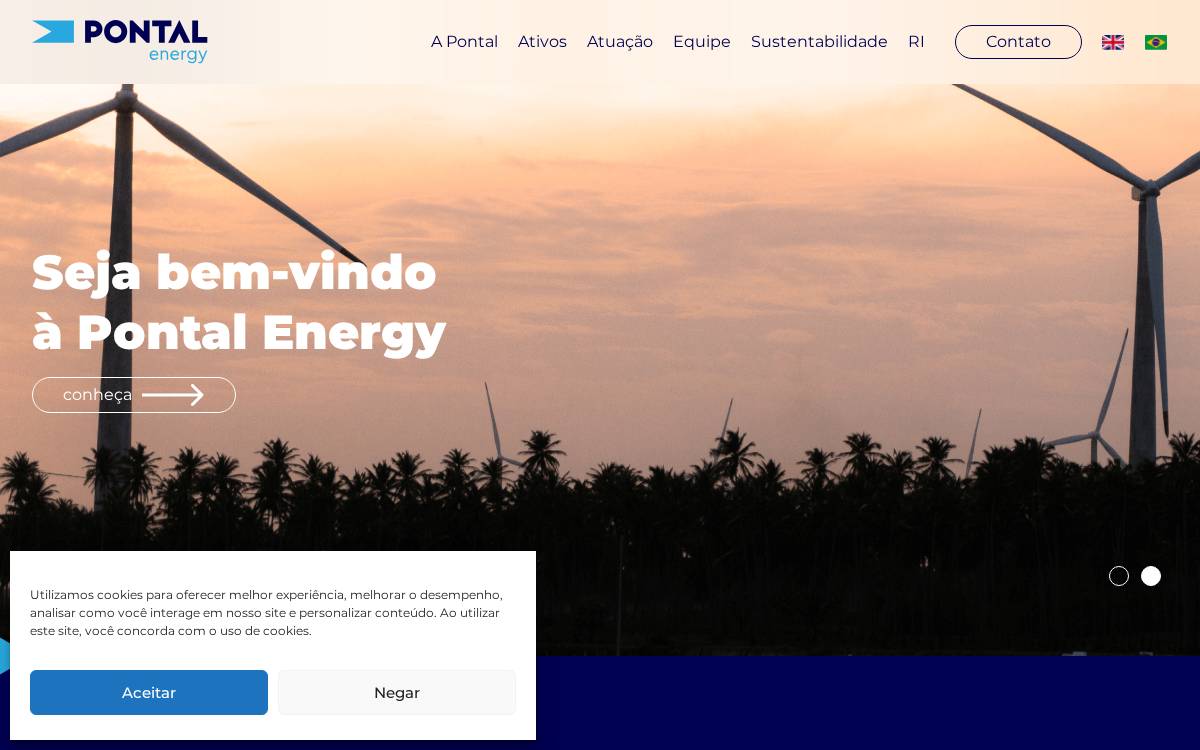 Pontal Energy website preview