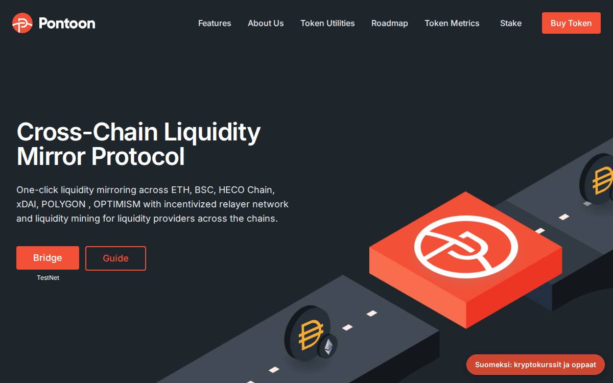 Pontoon website preview