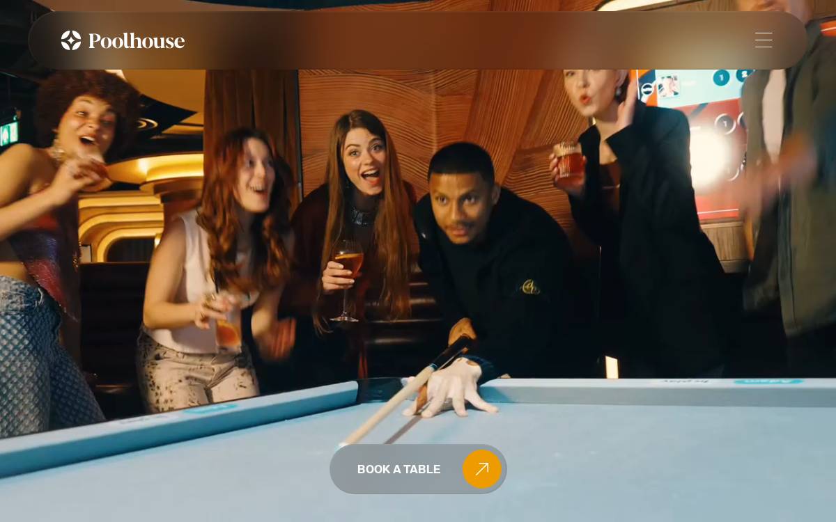 Poolhouse website preview