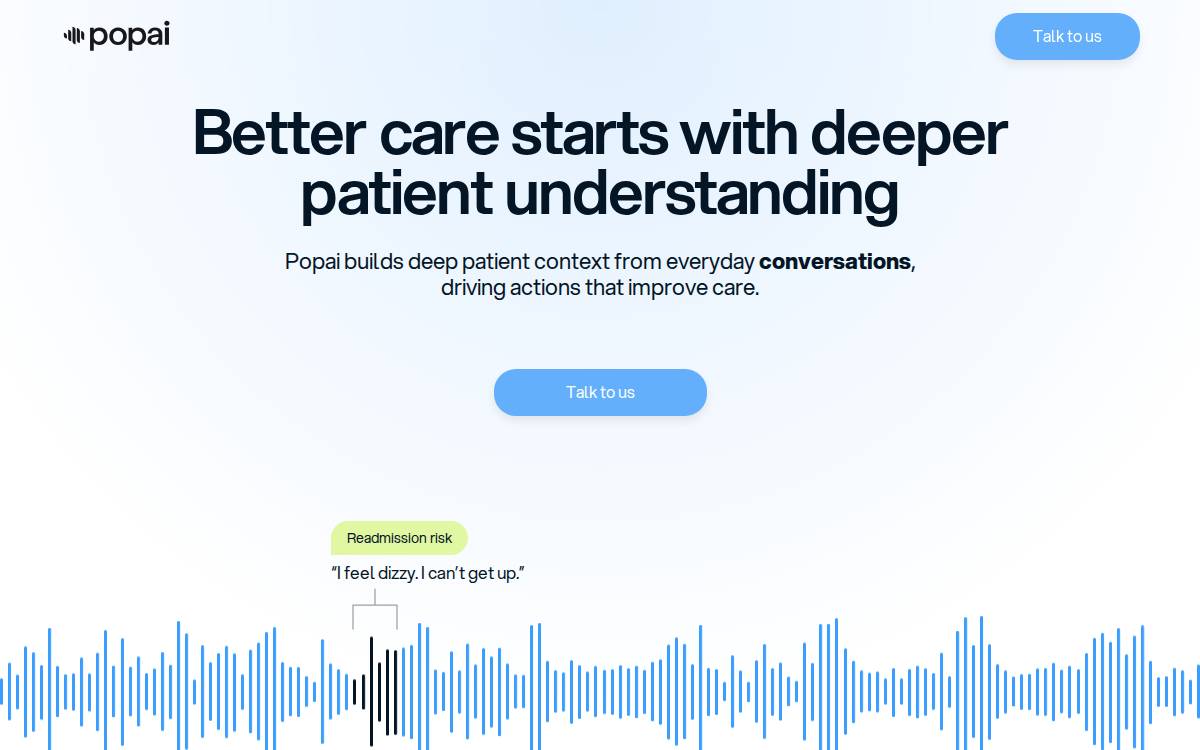 Popai website preview