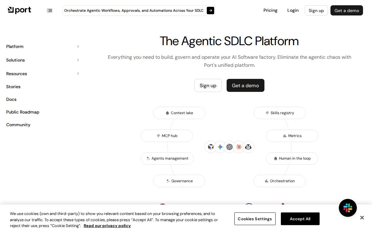 Port website preview