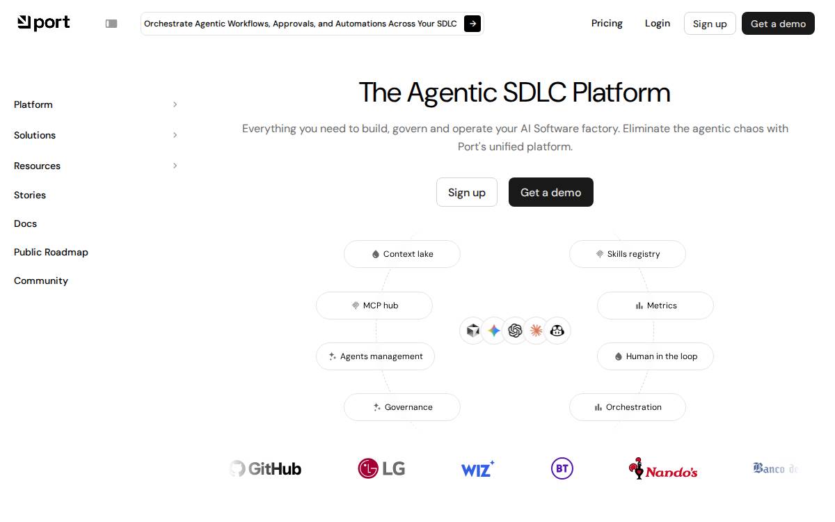 Port website preview