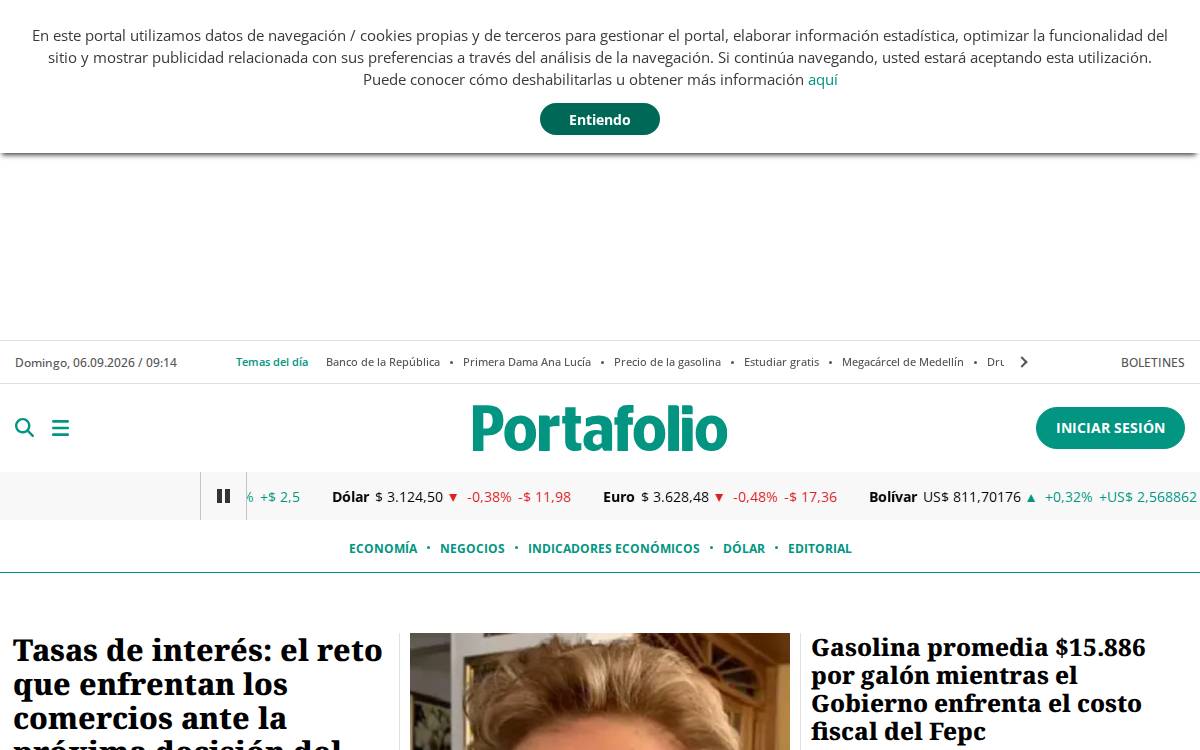 Portafolio website preview