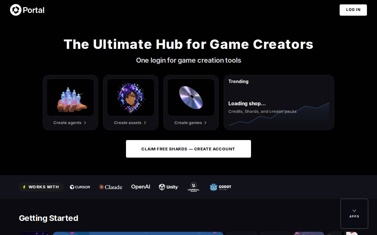 Portalgaming website preview