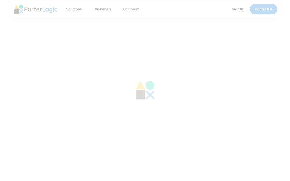 porterlogic website preview