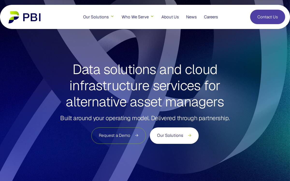 Portfolio BI website preview