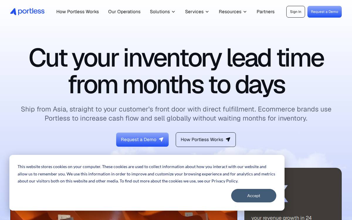 Portless website preview