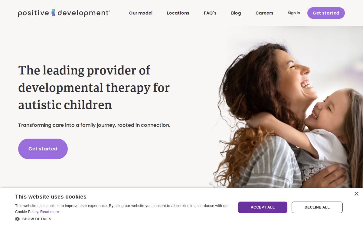 Positive Development website preview