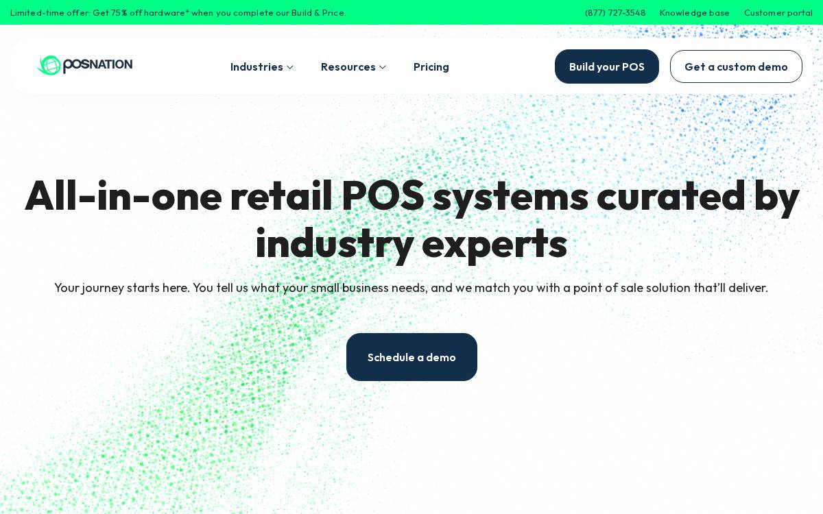 PosNation website preview