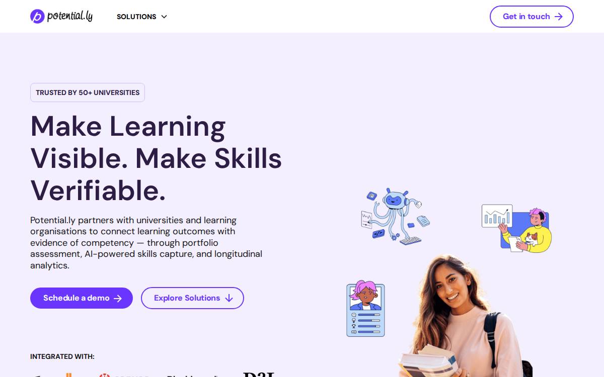 Potential website preview