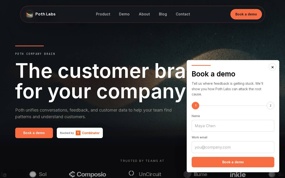 Poth Labs website preview