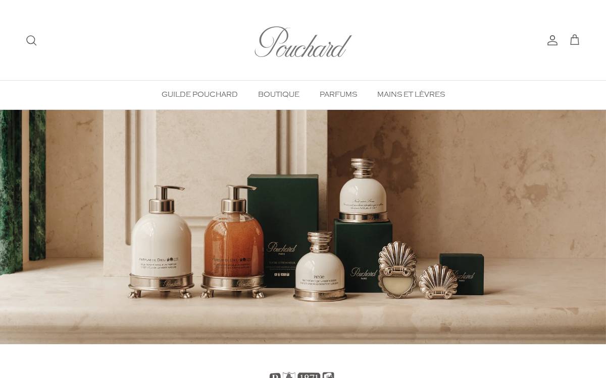 Pouchard website preview