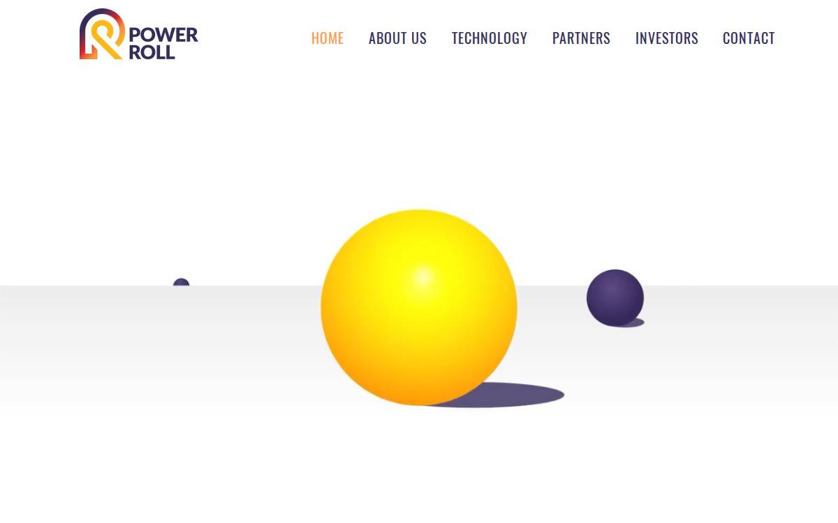 Power Roll website preview