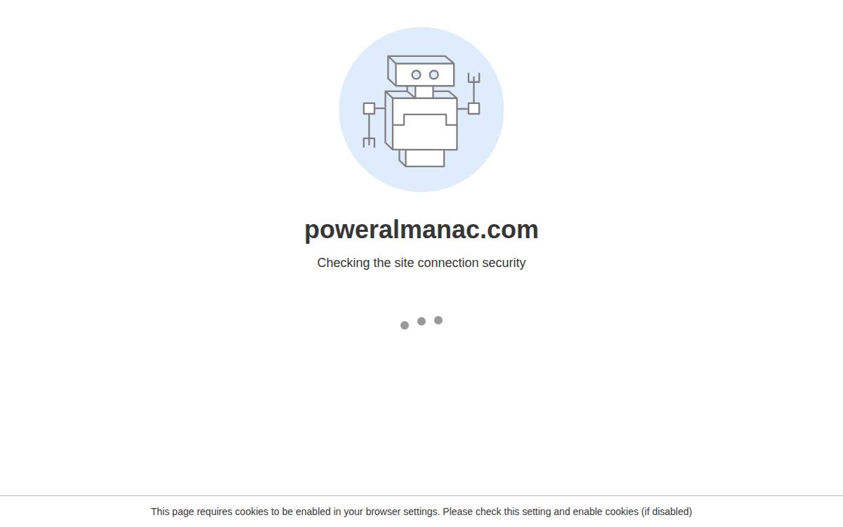 Poweralmanac website preview