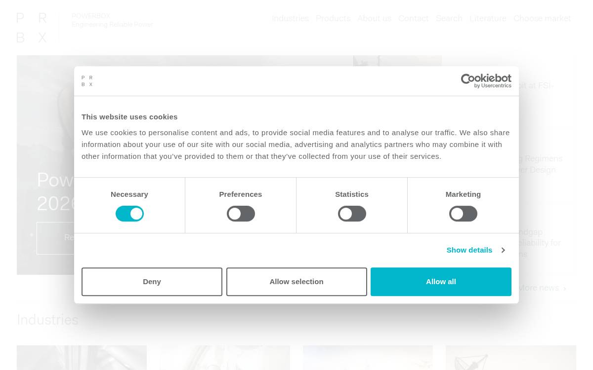Powerbox website preview
