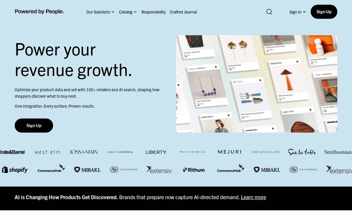 Poweredbypeople website preview