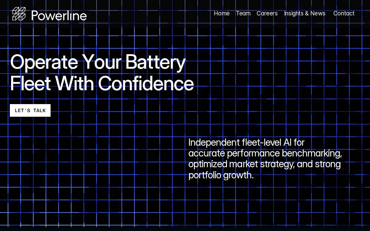 Powerline website preview