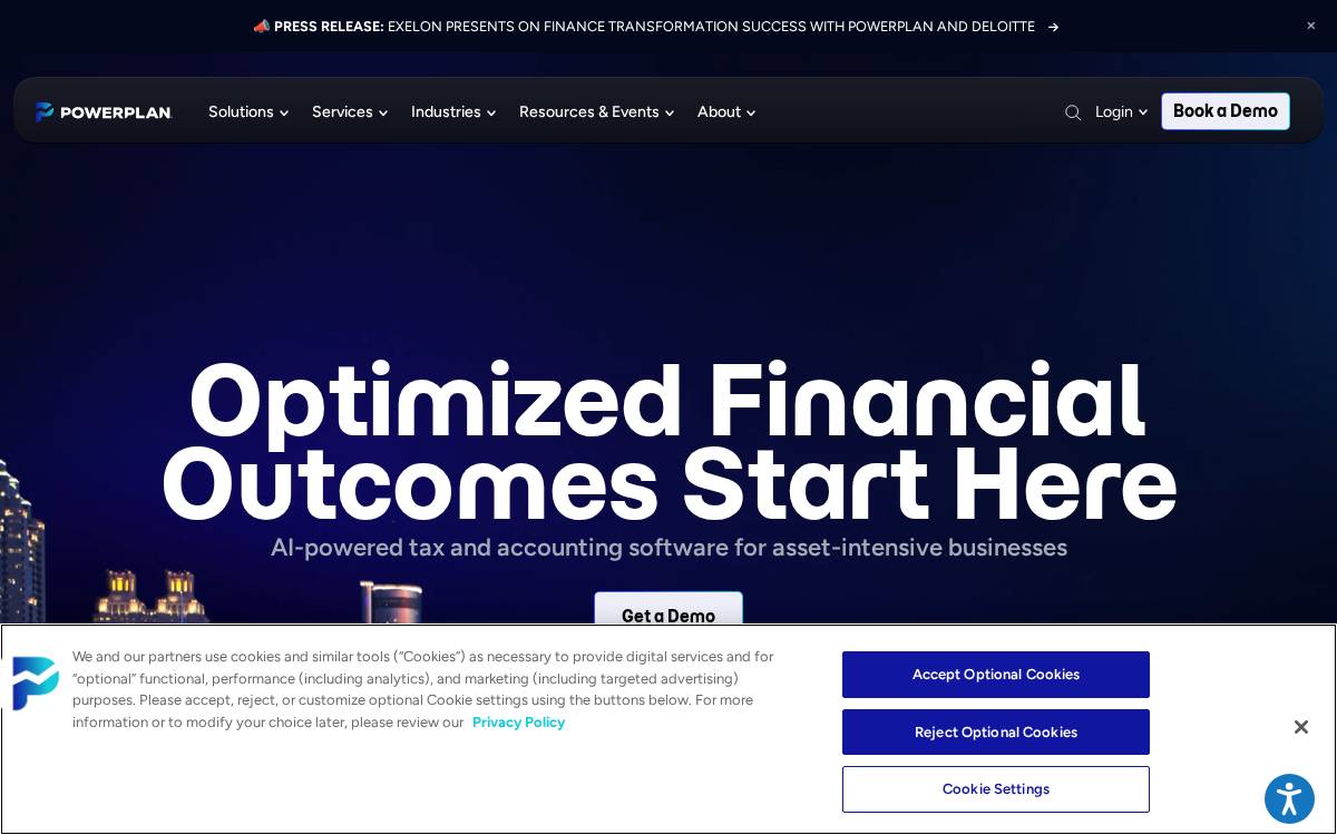 Powerplan website preview
