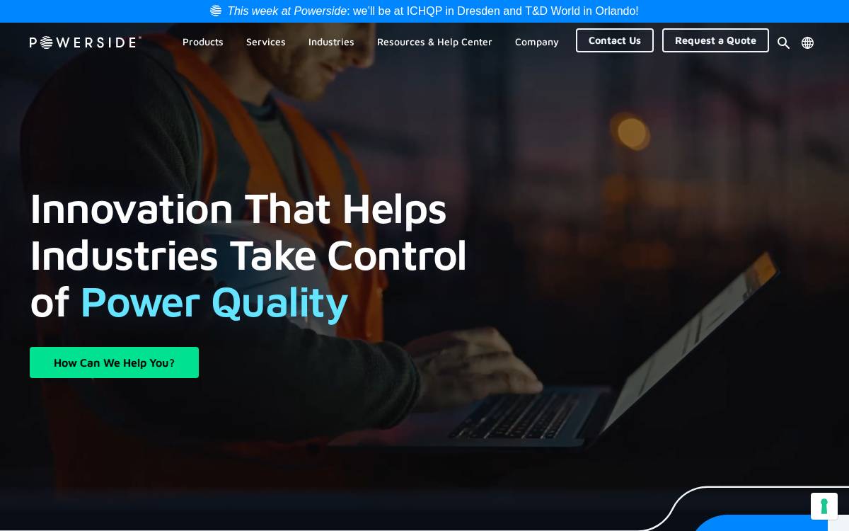 Powerside website preview